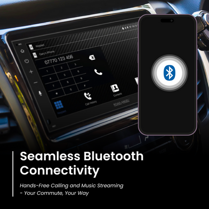 Road Angel Car Stereo Car Play/Android Auto, DAB+