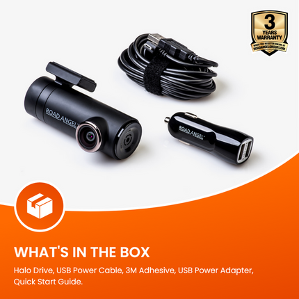 Road Angel Halo Drive 1440p QHD Dash Cam