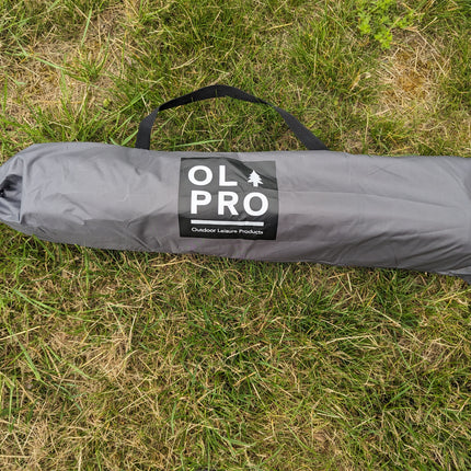 Olpro Charcoal Compact Vision Windbreak
