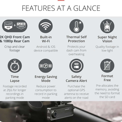 Thinkware Dash Cam Q200
