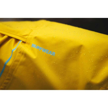Ruffwear Sun Shower™ Dog Raincoat in Mineral Yellow