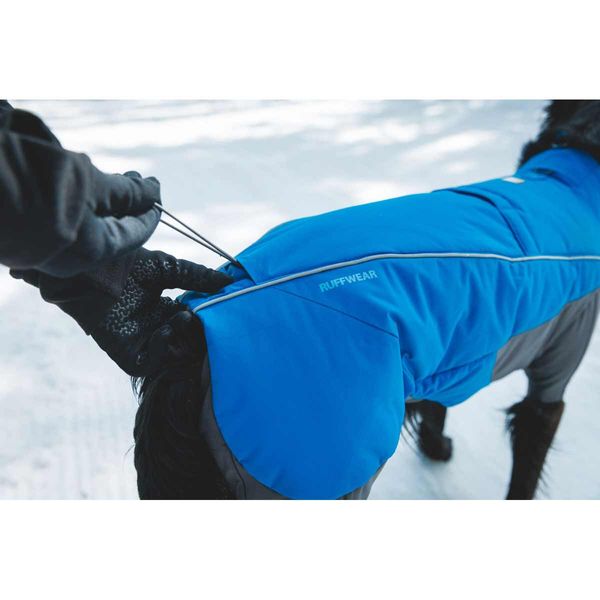 Ruffwear Vert™ Coverall Dog Snow Suit in Blue Pool