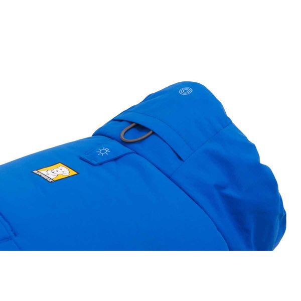 Ruffwear Vert™ Coverall Dog Snow Suit in Blue Pool