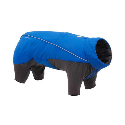 Ruffwear Vert™ Coverall Dog Snow Suit in Blue Pool