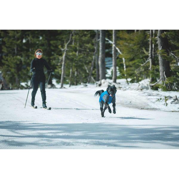 Ruffwear Vert™ Coverall Dog Snow Suit in Blue Pool