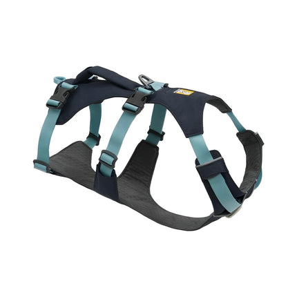 Ruffwear Flagline™ Dog Harness with Handle in Basalt Grey