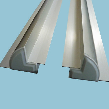 STREAMLINE SOLAR ROOF MOUNTS 2 X 660MM - SILVER