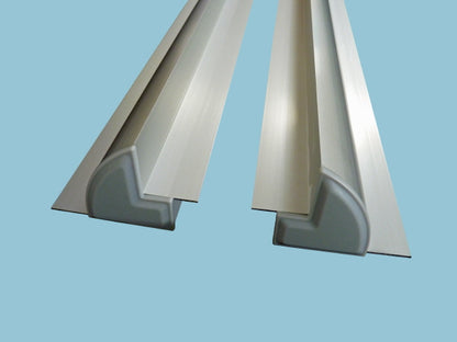 STREAMLINE SOLAR ROOF MOUNTS 2 X 660MM - SILVER