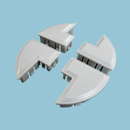 STREAMLINE SOLAR ROOF MOUNTS 2 X 660MM - SILVER