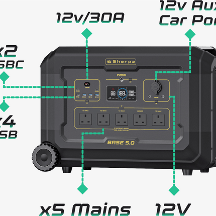 BASE 5.0 & Extra Battery Bundle