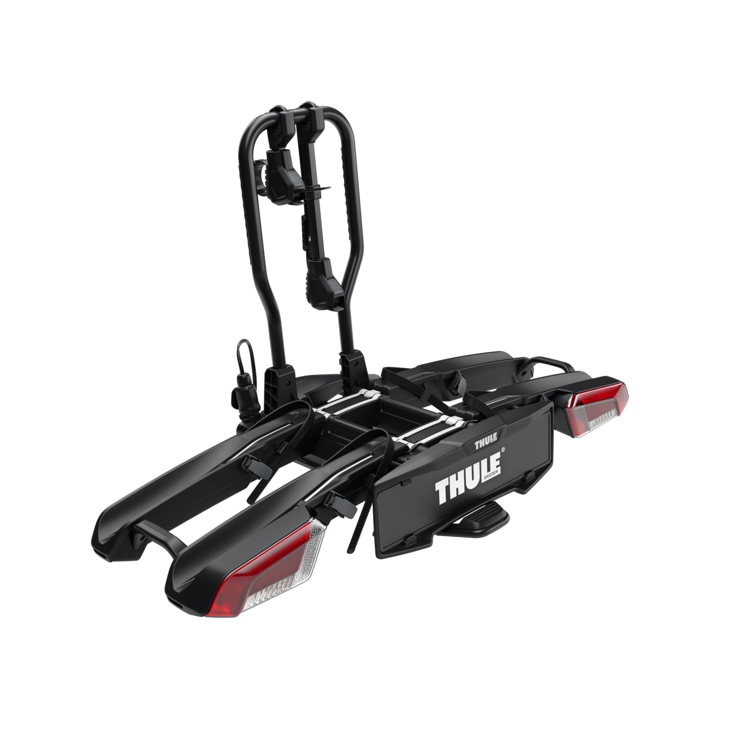 Thule EasyFold 3 Two-Bike Platform Towbar Bike Rack Black