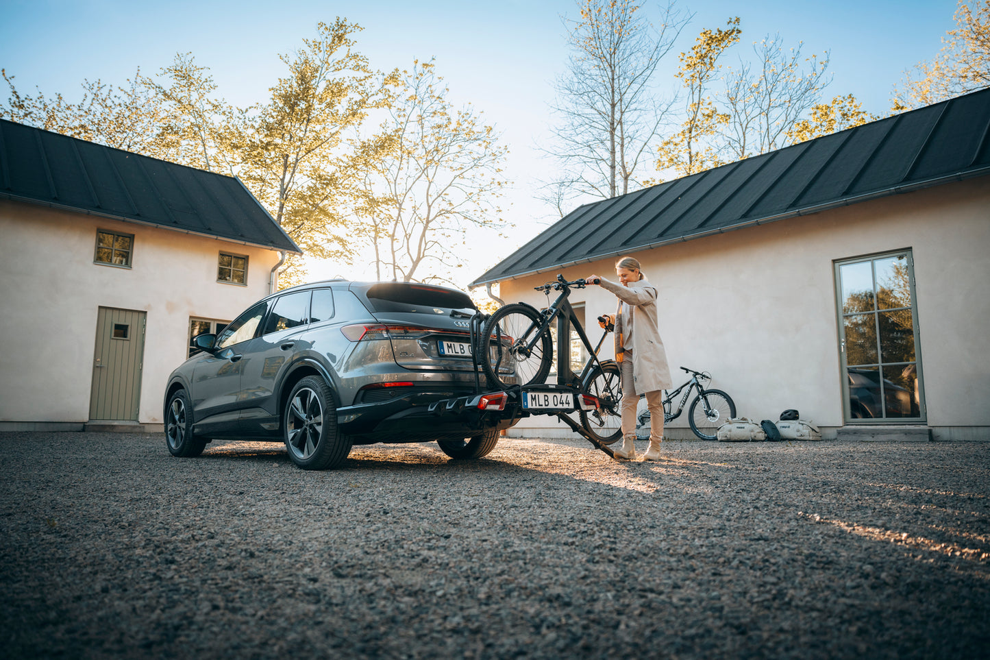 Thule EasyFold 3 - Platform Towbar Bike Rack Black