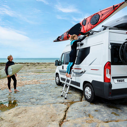 Thule Elite Van XT Bike Rack - Ducato/Jumper 2007-2024 (Anodised)