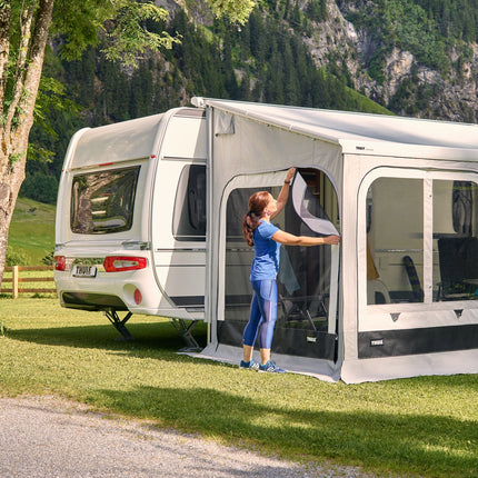 Thule Panorama Room For 6200 / 6300 Awning Fitted On a Ducato H2 Van