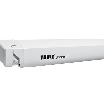 Thule Omnistor 6300 van awning in white finish, ready for quick installation.