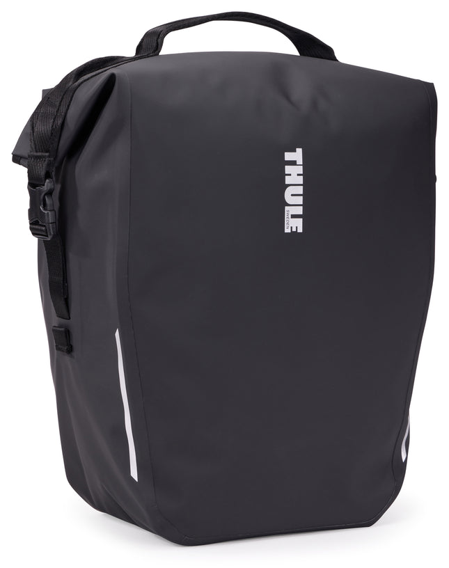 Thule Shield bike pannier with InLock 22L (Black,Mid-Blue,Dusted Orange)