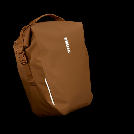 Thule Shield bike pannier with InLock 22L (Black,Mid-Blue,Dusted Orange)
