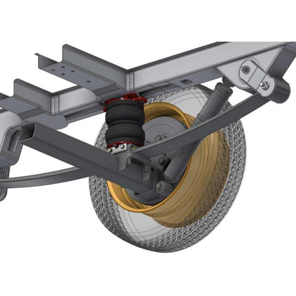 Citroën Relay X250 semi air suspension system for vans
