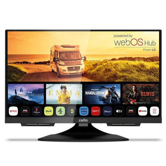 Cello 22'' Smart WebOS Traveller TV with Freeview Play