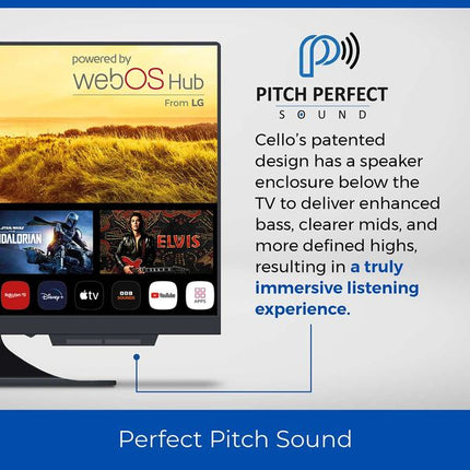 Cello 22'' Smart WebOS Traveller TV with Freeview Play