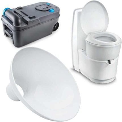 Thetford Twusch Porcelain Bowl for Thetford C220 Cassette Toilets