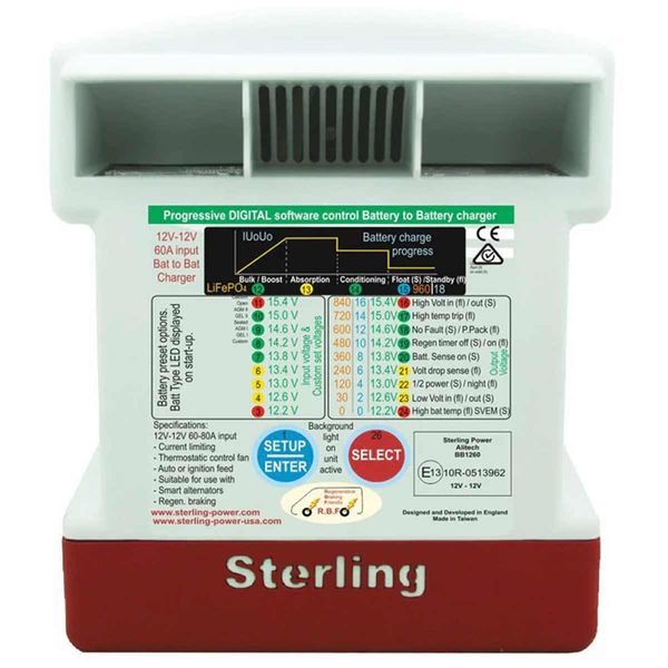 Sterling 60A Battery to Battery Charger