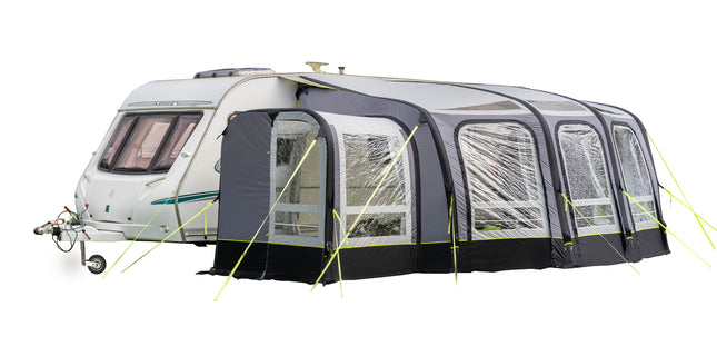 Olipro View 420 Caravan Inflatable Porch Awning With Porch Extension