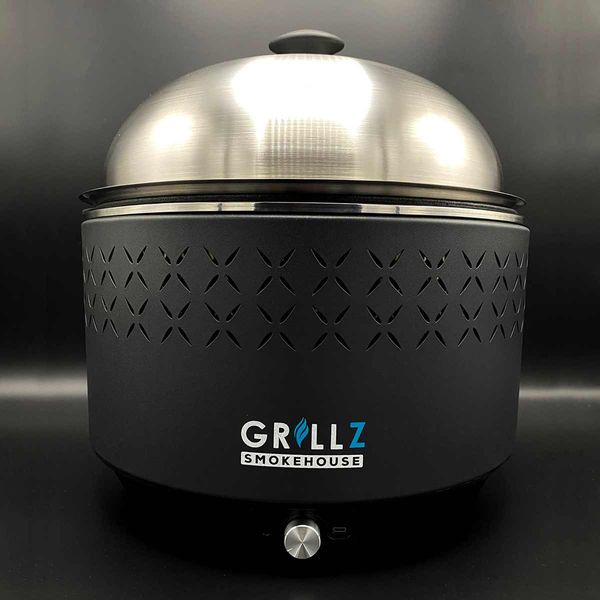 Wolf Outdoors Grillz Smoke House Lightweight Portable Grill with Lid