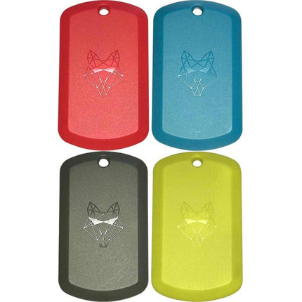 Wolftrax Tag Tracker (Pack of 4 / Red, Blue, Yellow and Green)