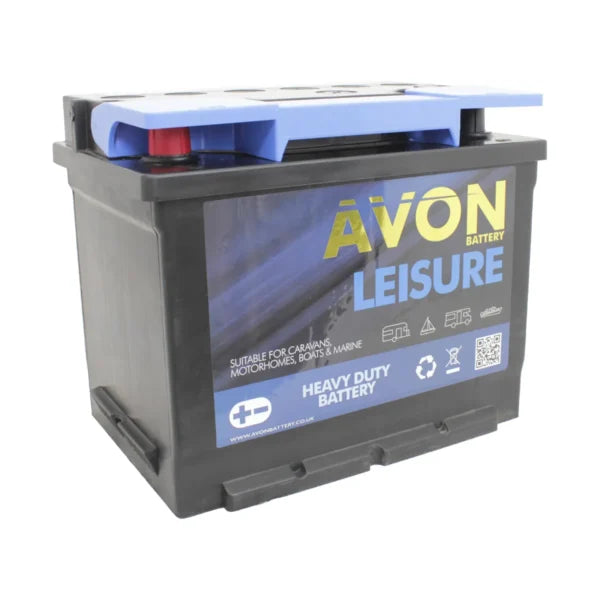 Durable sealed AVON leisure battery 12V 75Ah for caravans