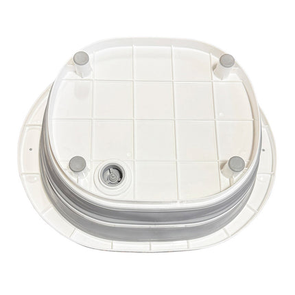 OLPRO Collapsible Silicone Folding Bowl with Cutting Board