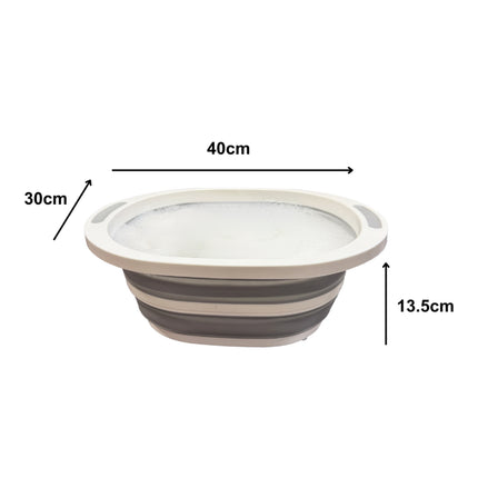 OLPRO Collapsible Silicone Folding Bowl with Cutting Board