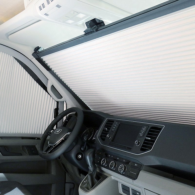 Cab Blinds Complete Set for MAN TGE & VW Crafter from 2019 REMIfront V