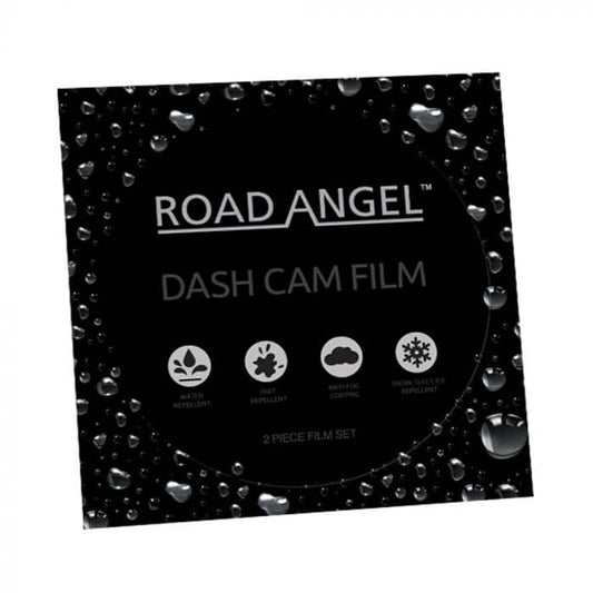 Road Angel Dashcam Clear-View Weatherproof Film 2Pack