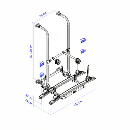 Thule Elite G2 Bike rack (standard or short version)