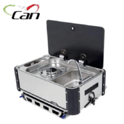 Slide-Out Hob and Sink Unit 1 Burner Combi (CAN)