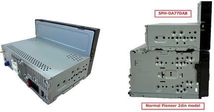 PIONEER SPH-DA77DAB 6.8 WVGA CAPACITIVE MULTI-TOUCH PANEL SCREEN WEBLINK 3.0 ANDROID AUTO/ APPLE CARPLAY DAB CAR STEREO