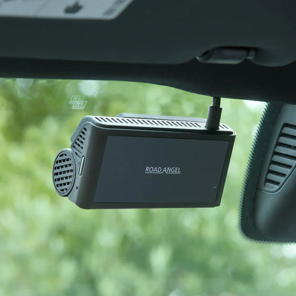 Road Angel Halo Edge 4K Single Dash Cam with Parking Mode & Quick Release Mounting + 64G With (HWK)