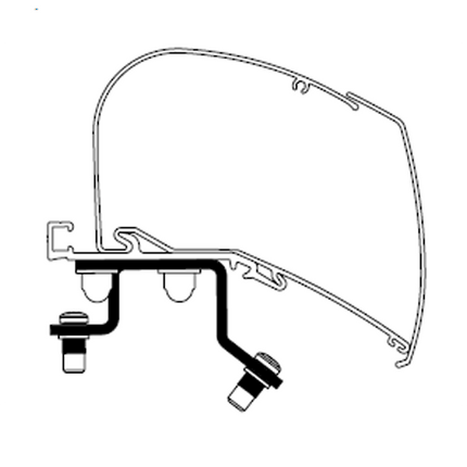 Thule Adapter TO 6300 Renault Master 2024 - L3 H2