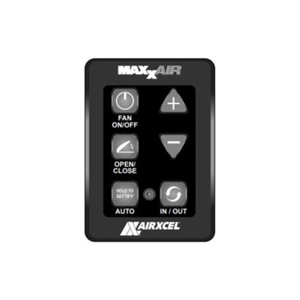 Maxair 6 Key wall control in black