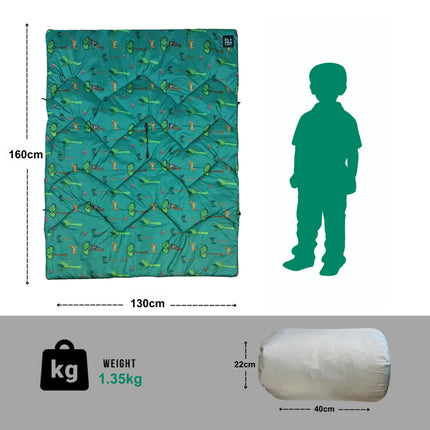 OLPRO The Original Insulated Kids Blanko® - Rainforest Rascals