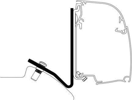WALL ADAPTER MERCEDES SPRINTER LIFT ROOF