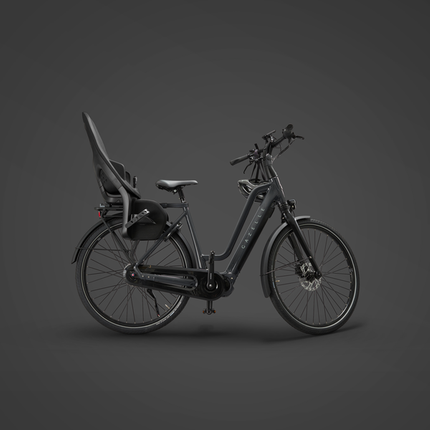 Thule Yepp 2 MIK HD rack-mounted child bike seat midnight black