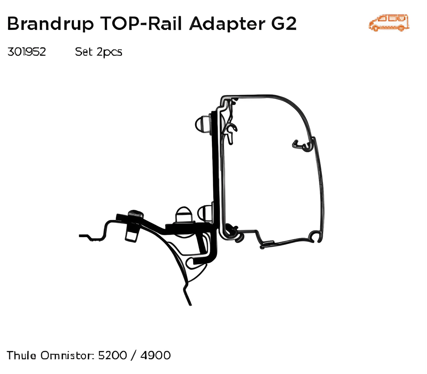 Thule Omnistor 4200 White Awnings & Vehicle Specific Adapters