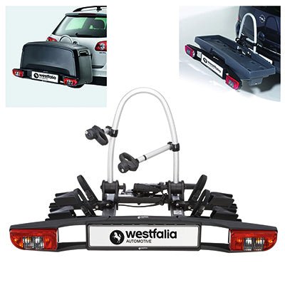 350050600001-KIT Westfalia Bikelander Towball Mounted Tilting 2 Bicycle Carrier with Box and Platform - Letang Auto Electrical Vehicle Parts