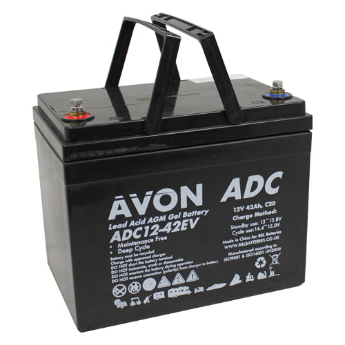 Avon Deep Cycle AGM GEL 12v 42ah