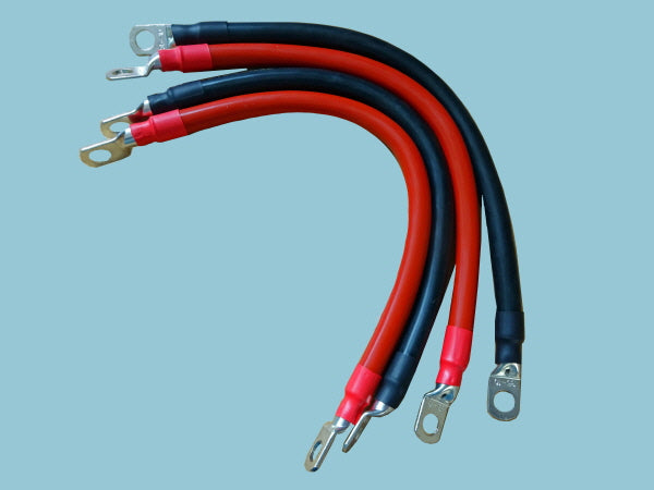 Flexible Battery Cables - 40sq Custom Made with Lugs