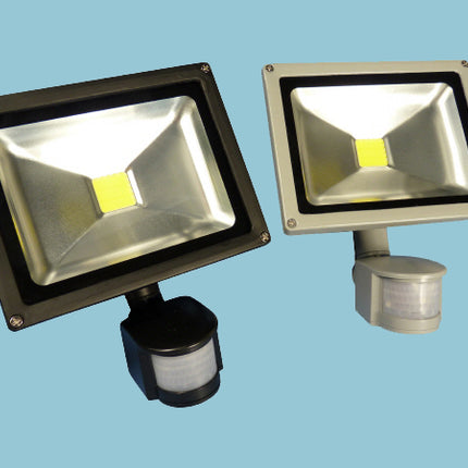 20W - 12V LED Flood Light with PIR Sensor