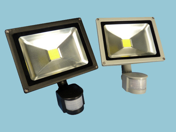 20W - 12V LED Flood Light with PIR Sensor