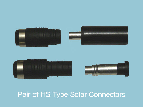 4mm - Black Solar Cable & Connectors